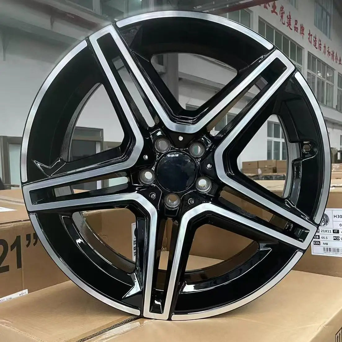 20 21 22 Inch in Stock Casting Wheel Passenger Car Alloy Wheels 8.5J 9.5J 10J 11J 11.5J PCD 5*112 Alloy Wheels for BENZ