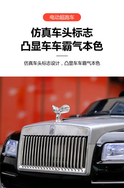 12v Big Power New Large Four Wheels Remote Controll Children's Electric Rechargeable Ride On Car