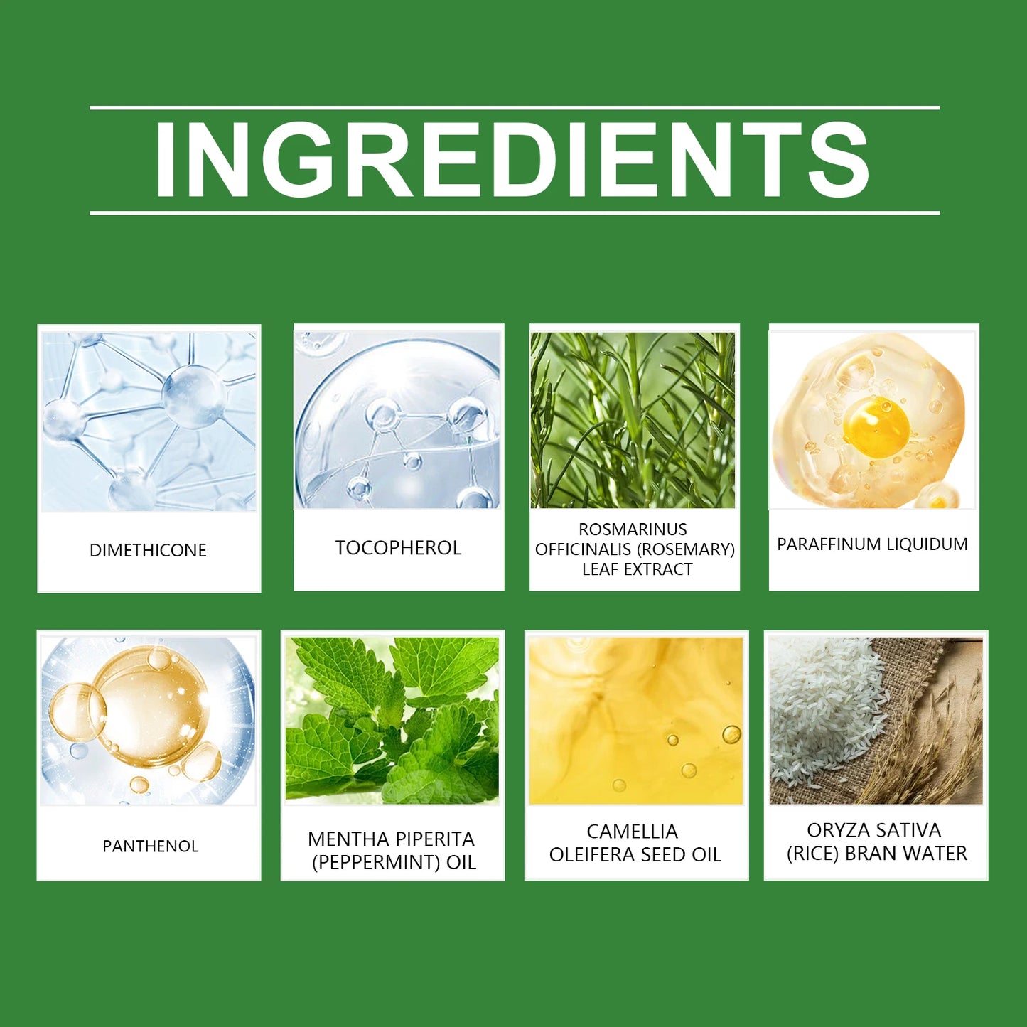 Rosemary Rice Water Hair Spray Nourishes Moisturizes Dry Frizzy Hair Supports Enhances Hair Strength Prevents Breakage