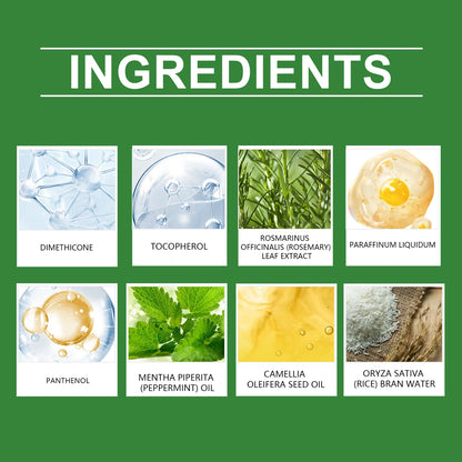 Rosemary Rice Water Hair Spray Nourishes Moisturizes Dry Frizzy Hair Supports Enhances Hair Strength Prevents Breakage