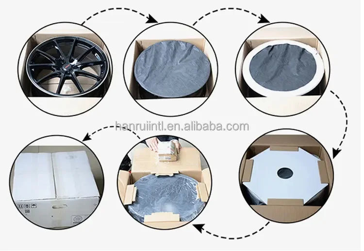 2 pieces Passenger Car 5X120 Deep Dish Forged Alloy Rims Wheels 19*8.5J