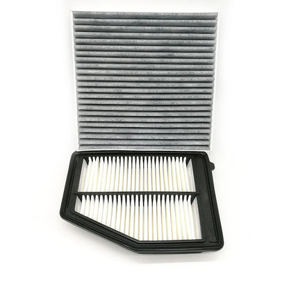 Yubao COMBONew Combo Set Engine & Carbonized Cabin Air Filter For Acura ILX 2013-2015 2.0L For Honda Civic 2012-2015 1.8L