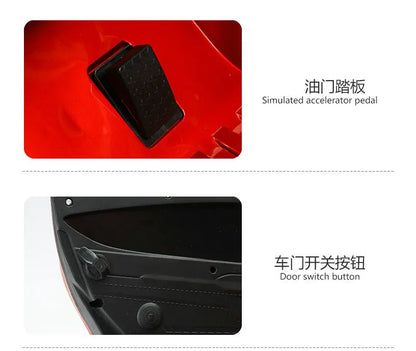 12V Big Battery 4 Drive Load 50KG New Children's Electric Vehicle Remote Control Charging Baby Toy Car Seatable Carriage