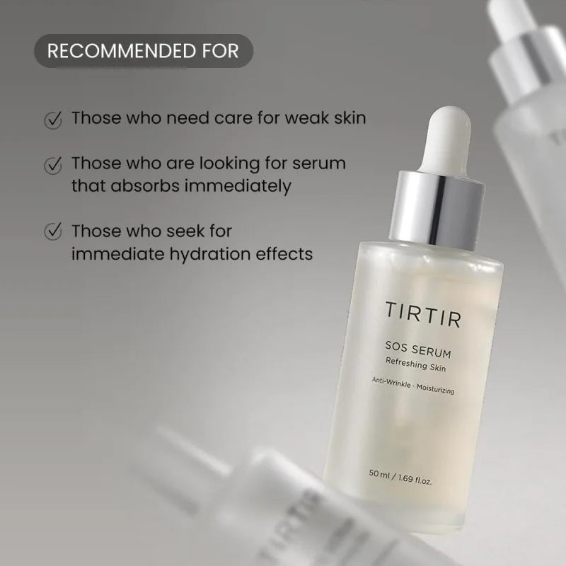 TIRTIR SOS Essence Glowing Facial Essence Anti-aging Moisturizing Moisturizing 50ml