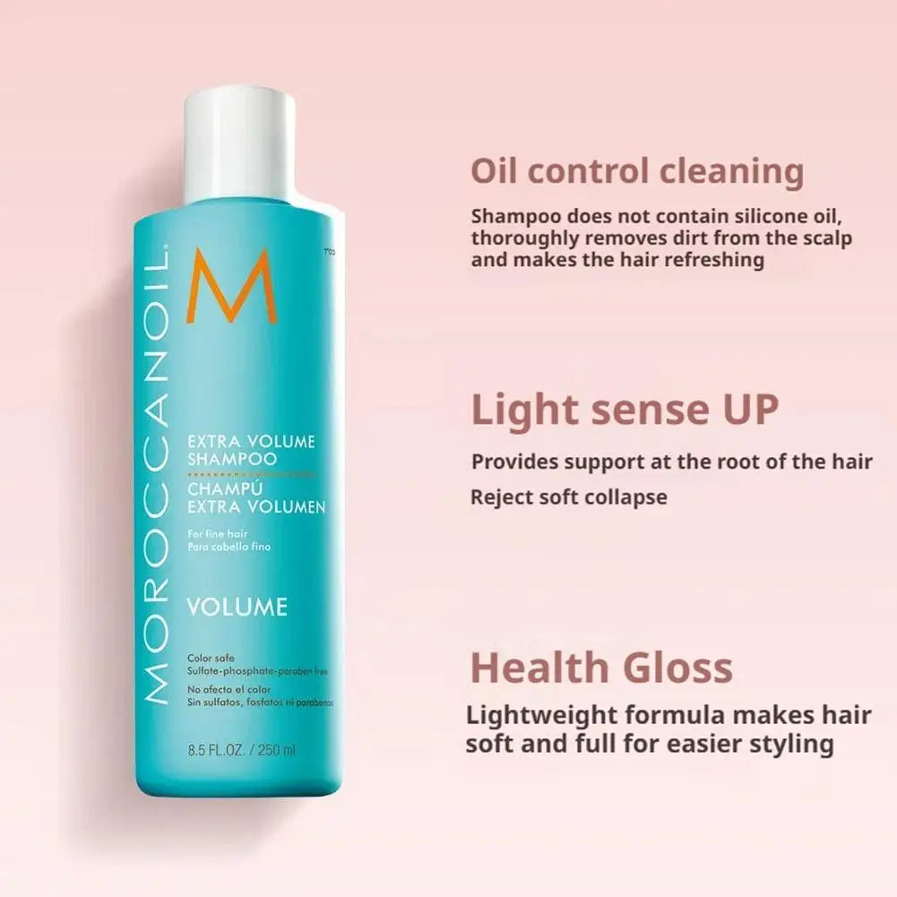 250ML Voluminous Moisturizing Shampoo Smooth Hair Care Conditioner Hair Repairs Gently Cleanses Deeply Nourishing The Scalp