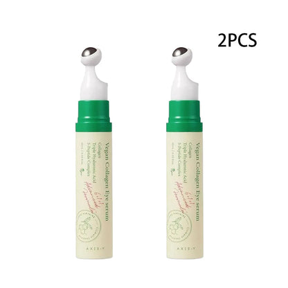 [AXIS-Y] 1/2pcs Collagen Eye Serum Roller Ball Improve Dullness Fade Fine Lines Nourishing Eye Care Stay Up Late Savior