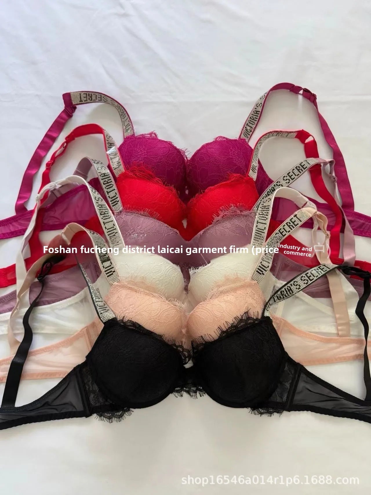 Sexy Diamond Lingerie Set Thickened Shaping Adjustable Bra Ensemble Comfortable Gathered Upper Lift Traditional Style Luxury...