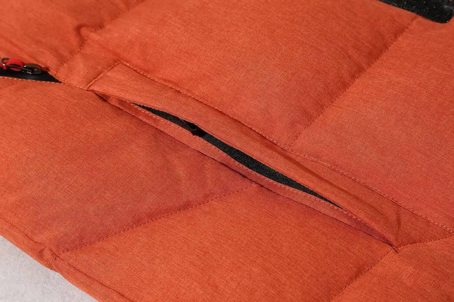 Thick Down Jacket With Collar For Men, Warm Parka, Casual Coat, Waterproof, Winter,-30 Degrees, Size 5XL