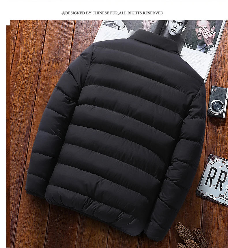 2026 Hot Selling Jackets Winter Men's Medium and Youth Large Sized Lightweight Warm Jackets Trendy Fashion Jackets
