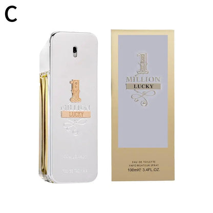 Golden Millionaire Perfume Wood Leather Note Charming Men's Perfume Deep Aroma Male Fragrance 100ml