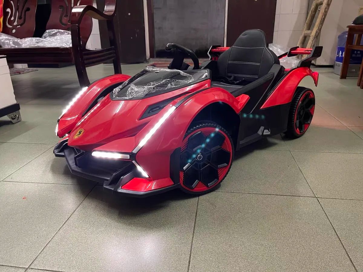 1-5-Year-Old Rechargable Children's Electric Toy Four-Wheel Remote Control Ride On Car For Boys And Girls