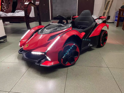 1-5-Year-Old Rechargable Children's Electric Toy Four-Wheel Remote Control Ride On Car For Boys And Girls