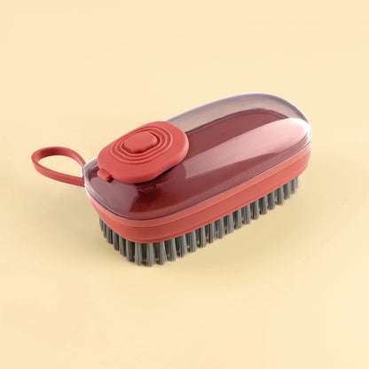 Multifunctional Automatic Liquid Cleaning Brush Soft Shoe Brush  Clean Wash Shoe Artifact Laundry Brush Household Brush Clothes