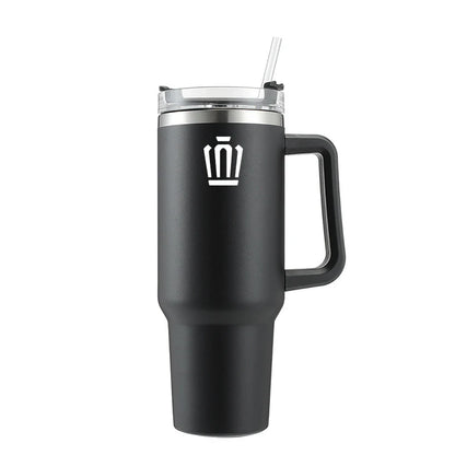 1200ML High Quality Insulated Tumbler with Handle Straw Cup Coffee For Toyota Gazoo Racing TRD CROWN Corolla Yaris Chr