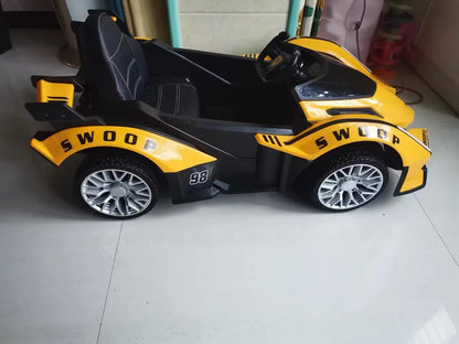 1-5-Year-Old Rechargable Children's Electric Toy Four-Wheel Remote Control Ride On Car For Boys And Girls