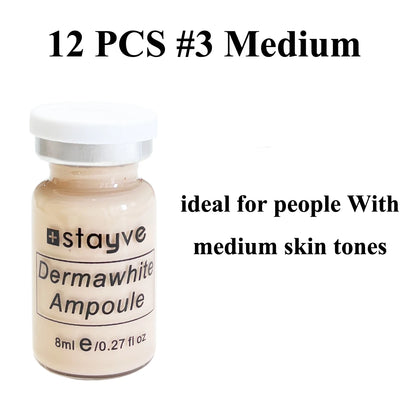 Stayve BB Cream Hyaluronic Acid Facial Glow Serum Ampoule Essence Peptide Moisturizing Foundation Skin Rejuvenation Care Beauty