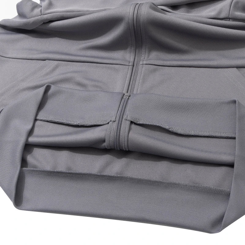 Skechers Men's Simple Sportswear Windproof Stand-Up Collar Knitted Jacket P224M122-05Cq