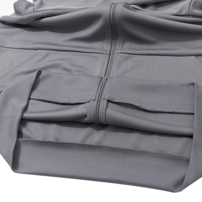 Skechers Men's Simple Sportswear Windproof Stand-Up Collar Knitted Jacket P224M122-05Cq