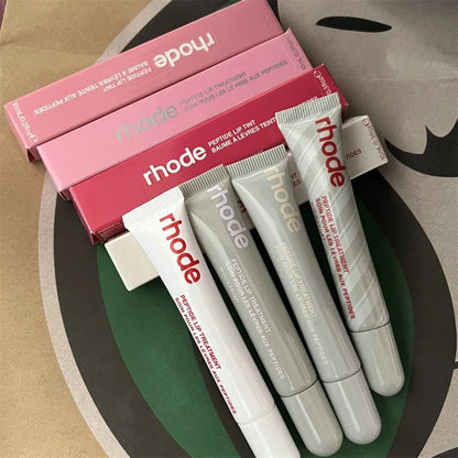 Rhode 9 Colors Lip Balm Phone Case Lip Gloss Moisturizing Liquid Lipstick Toast Espresso Raspberry jelly Transparent Lip Glaze