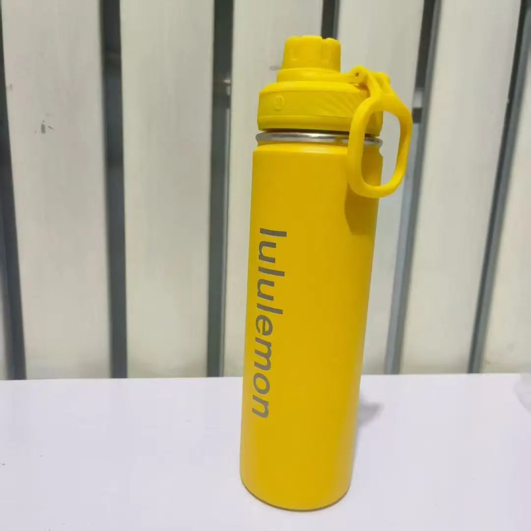 Stainless steel double-layer vacuum LULU insulated cup with large capacity outdoor yoga pot