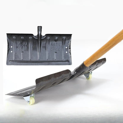 Snow Shovel Head Directly Replace Heavy Duty Snow Cleaning Shovel Snow Pusher Head Snow Remover for Deck Yard Garden Road House