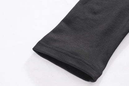 Winter Mens Running Jackets Long Sleeve Full Zipper Training Shirts Workout Sports Sweatershirt Sportswear Elastic Reflective