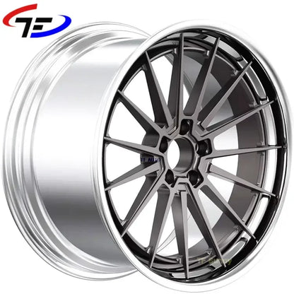 2 pieces Passenger Car 5X120 Deep Dish Forged Alloy Rims Wheels 19*8.5J