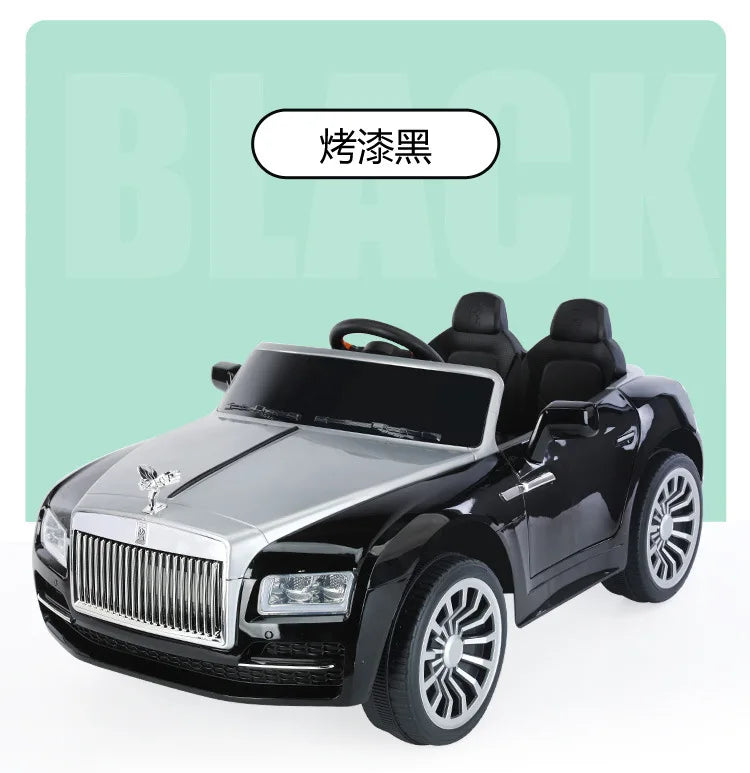 12v Big Power New Large Four Wheels Remote Controll Children's Electric Rechargeable Ride On Car