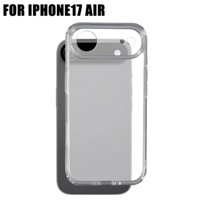 Transparent Phone Cases for IPhone 17/17 Air/17 Pro/17 ProMax Corner Protection Shockproof Anti-scratch Clear Phone Covers
