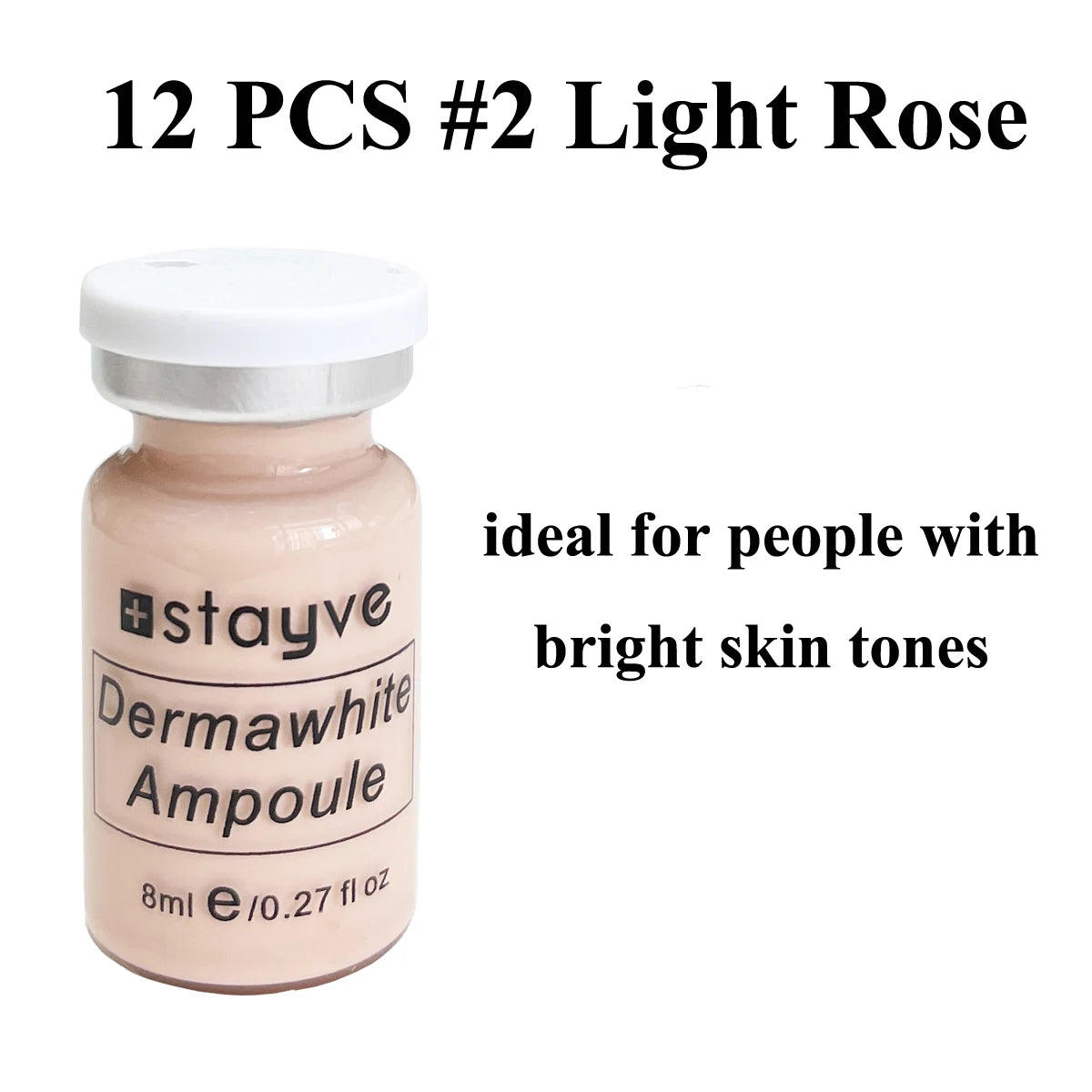 Stayve BB Cream Hyaluronic Acid Facial Glow Serum Ampoule Essence Peptide Moisturizing Foundation Skin Rejuvenation Care Beauty