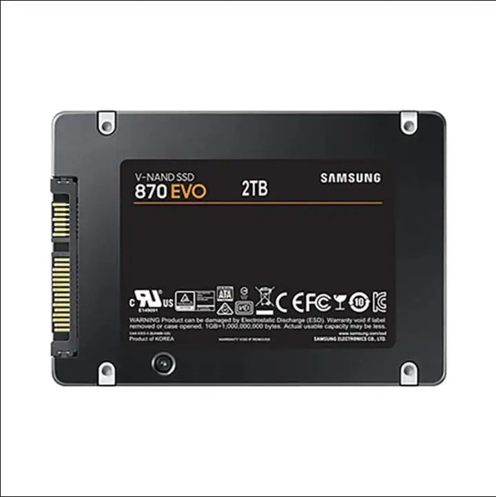 Samsung 2.5'' SATAIII SSD 870 Evo 2TB 1TB 500GB 250GB Internal Solid State Drive Storage Disk For Laptop Desktop