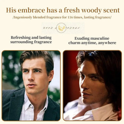 Golden Millionaire Perfume Wood Leather Note Charming Men's Perfume Deep Aroma Male Fragrance 100ml