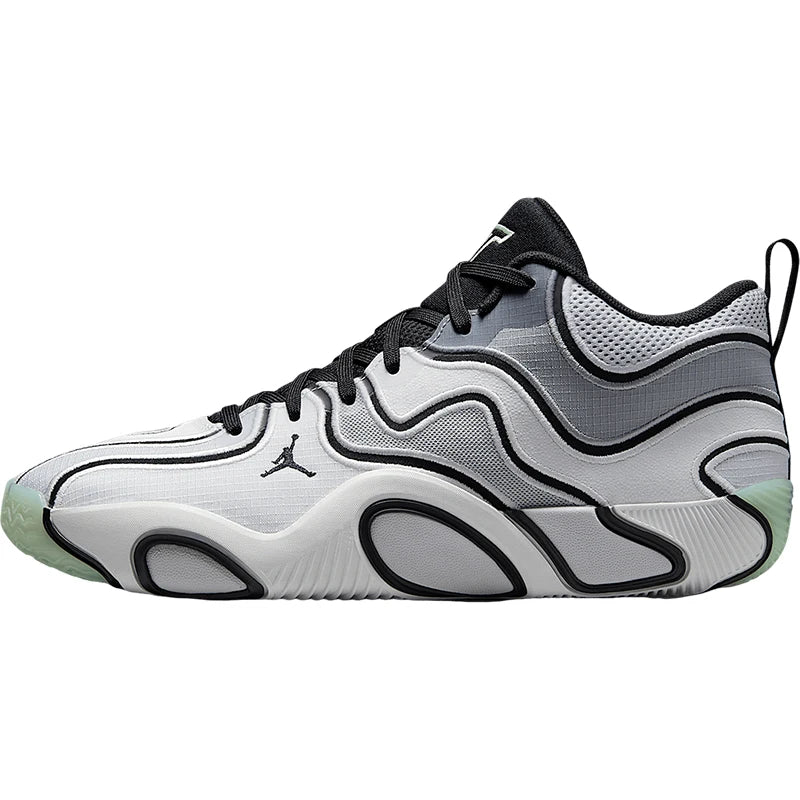 Nike Official Genuine JORDAN Men's Fashion Mid-Top Cushioned Training Basketball Shoes FZ6601-001