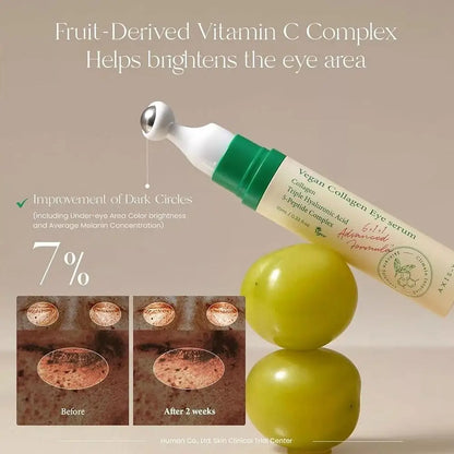 10ml Axis-y Pure Collagen Peptide Polypeptide Ball Eye Essence Serum Removal Hydrating Firming Eye Skin Care