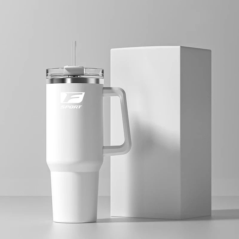 1200ML Stainless Steel Thermos Cup Car Accessories Coffee Mug For Lexus FSPORT LBX NX RX 350h 450h ES UX 300e GS GX IS LS LX CT