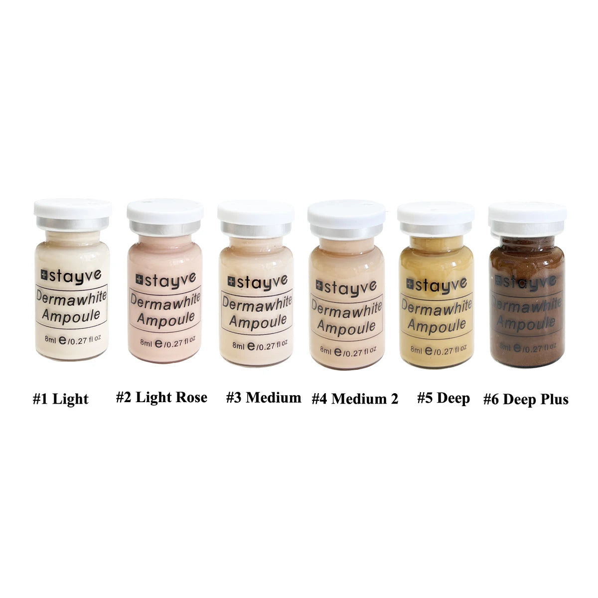 Stayve BB Cream Hyaluronic Acid Facial Glow Serum Ampoule Essence Peptide Moisturizing Foundation Skin Rejuvenation Care Beauty