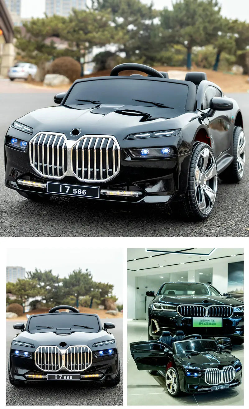 12V Big Battery 4 Drive Load 50KG New Children's Electric Vehicle Remote Control Charging Baby Toy Car Seatable Carriage