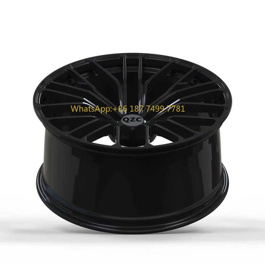 Qizhouchi High-end Customized 5x120 /112 Aluminum Alloy Forged Wheels with 5 Holes Passenger Wheels  MOQ 4 Pieces