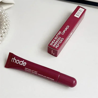 Rhode Sugar Cookle Pbj Lip Glosses Plump Moisturizing Lip Glaze Essence Gel Oil Long Lasting Nourishing Lipstick Care Products