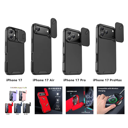 Anti-collision Shockproof Case For iPhone 17 Pro Max 17Air 17Pro 16E Cover Slide Camera Protective Cases For iPhone 17 Air Cover