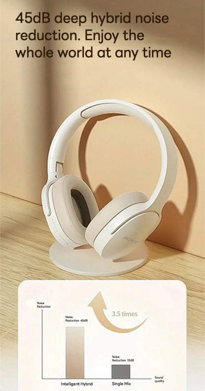 SONY P2961 Wireless Headphones Bluetooth Foldable 9D HIFI Stereo Sound Headset Long Battery Life Heavy Bass Earphone