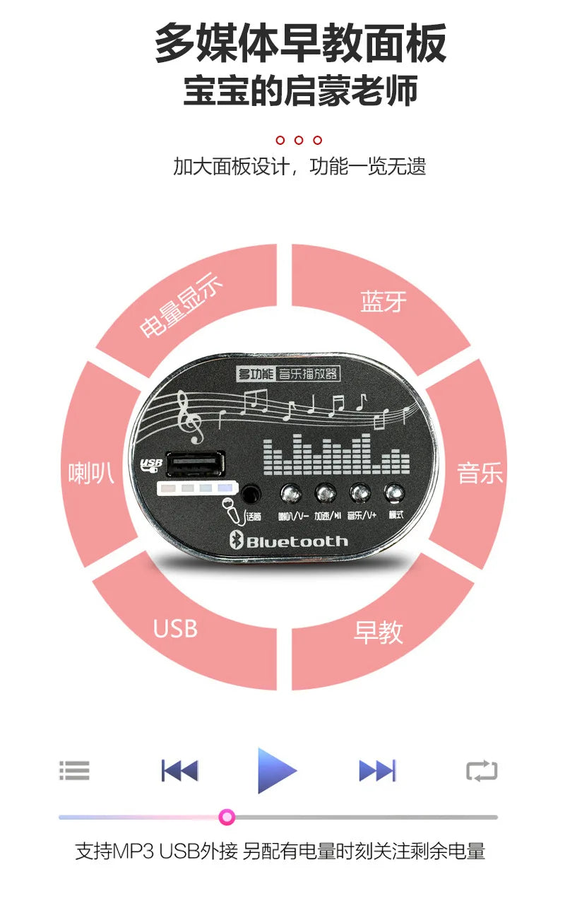 12V Big Battery 4 Drive Load 50KG New Children's Electric Vehicle Remote Control Charging Baby Toy Car Seatable Carriage