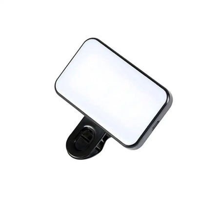 Pocket LED Selfie Light Fill Light with Clip Portable Rechargeable For PC Laptop Video Conference Mobile Phone Vlog Photography