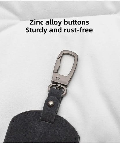 Suede Tesla Car Key Card Cover Keychain Car Key Accessories For Tesla Model 3 Y S X Cybertruck Juguete Roadster Coil Bonina