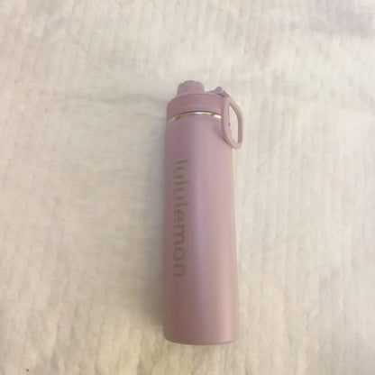 Stainless steel double-layer vacuum LULU insulated cup with large capacity outdoor yoga pot