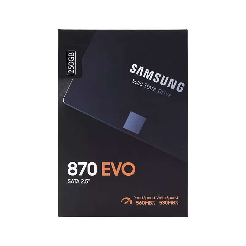 Samsung 2.5'' SATAIII SSD 870 Evo 2TB 1TB 500GB 250GB Internal Solid State Drive Storage Disk For Laptop Desktop