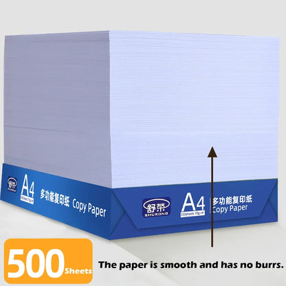 500/2500 Sheets A4 Copy Paper 70g/80g Printing Paper Full Box Batch Double-sided Office/home Use Scratch Paper Stationery