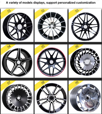 Suitable for Mercedes-Benz Wheels 18 Inch 20 Inch Gle Gla E300 S-Class S450 C200 5 Holes 5X112 Alloy Car Rims