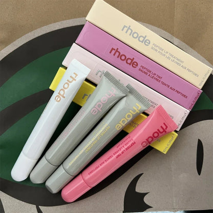 Rhode 9 Colors Lip Balm Phone Case Lip Gloss Moisturizing Liquid Lipstick Toast Espresso Raspberry jelly Transparent Lip Glaze