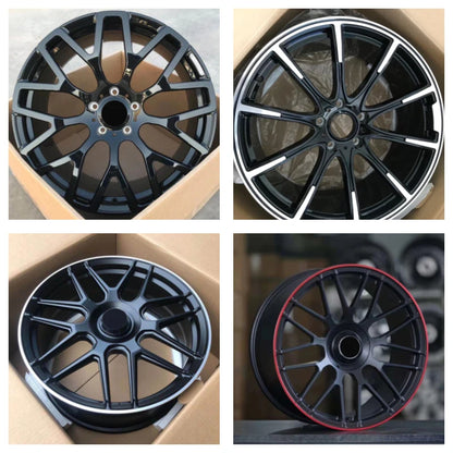 Suitable for Mercedes-Benz Wheels 18 Inch 20 Inch Gle Gla E300 S-Class S450 C200 5 Holes 5X112 Alloy Car Rims